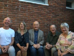 Presenters: Conrad Neuberger; Rebecca Haller, HTM; Norman Goodyear; Diane Relf's husband Dave; Diane Relf, HTR