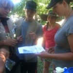 Far right, HTI student Jessica Morgan